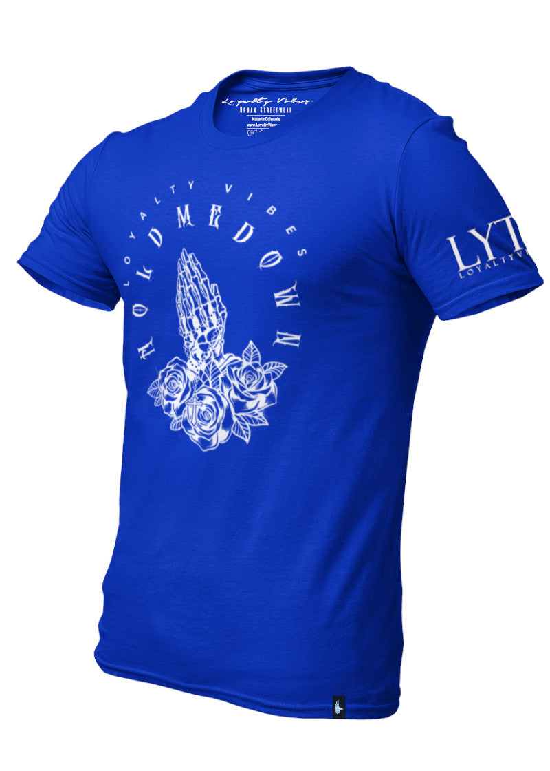Loyalty Vibes Loyalty Vibes Hold Me Down T-Shirt Blue