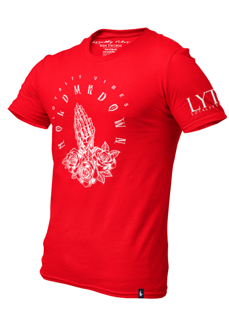 Loyalty Vibes Loyalty Vibes Hold Me Down T-Shirt Red