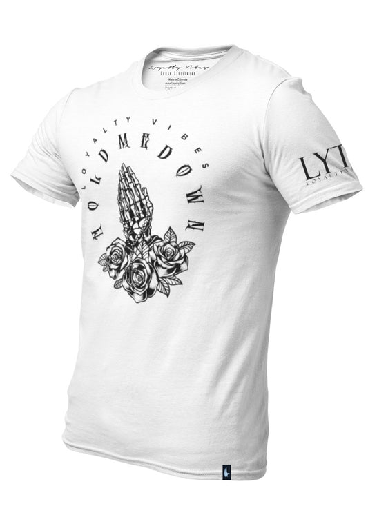 Loyalty Vibes Hold Me Down Streetwear T-Shirt White