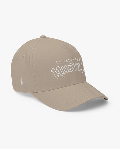 Loyalty Vibes Hustle Fitted Hat Sandstone