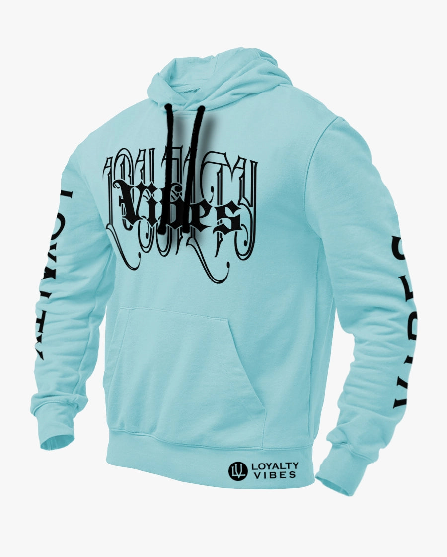 Loyalty Vibes Impulse Hoodie Baby Blue Black