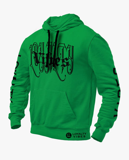 Loyalty Vibes Impulse Hoodie Green Black