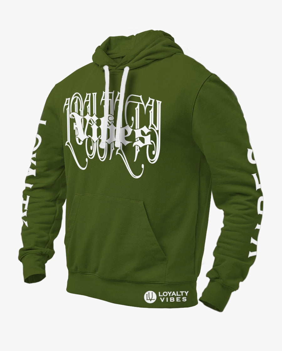 Loyalty Vibes Impulse Hoodie Military Green