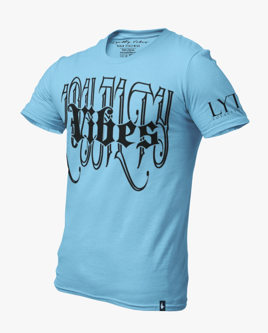 Loyalty Vibes Impulse Tee Baby Blue / Black