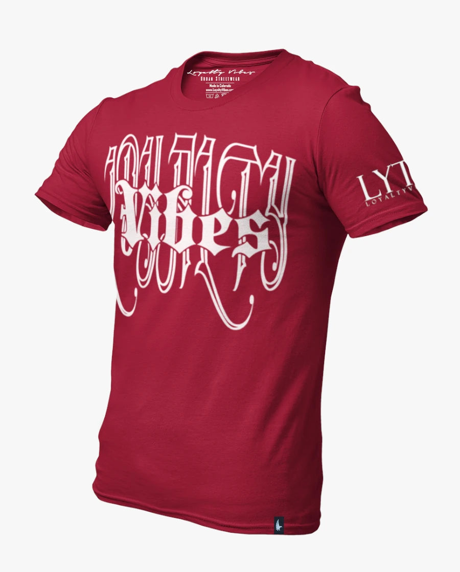 Loyalty Vibes Impulse Tee Burgundy