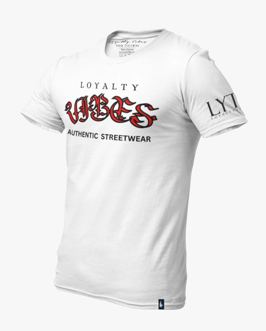 Loyalty Vibes Menace T-Shirt White