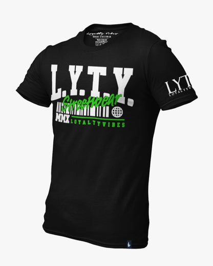 Loyalty Vibes MMX Tee Black / Green