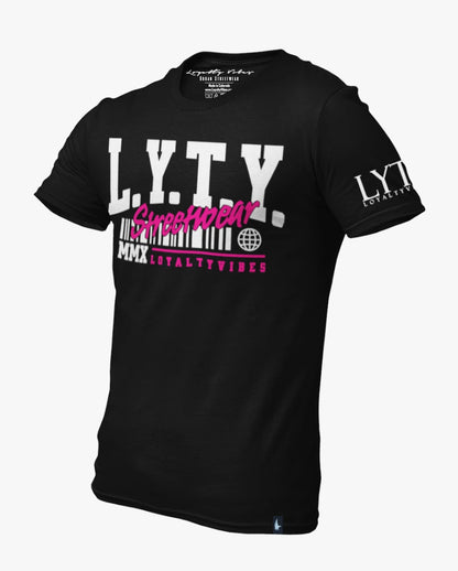 Loyalty Vibes MMX Tee Black / Pink