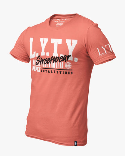 Loyalty Vibes MMX Tee Charcoal Pink