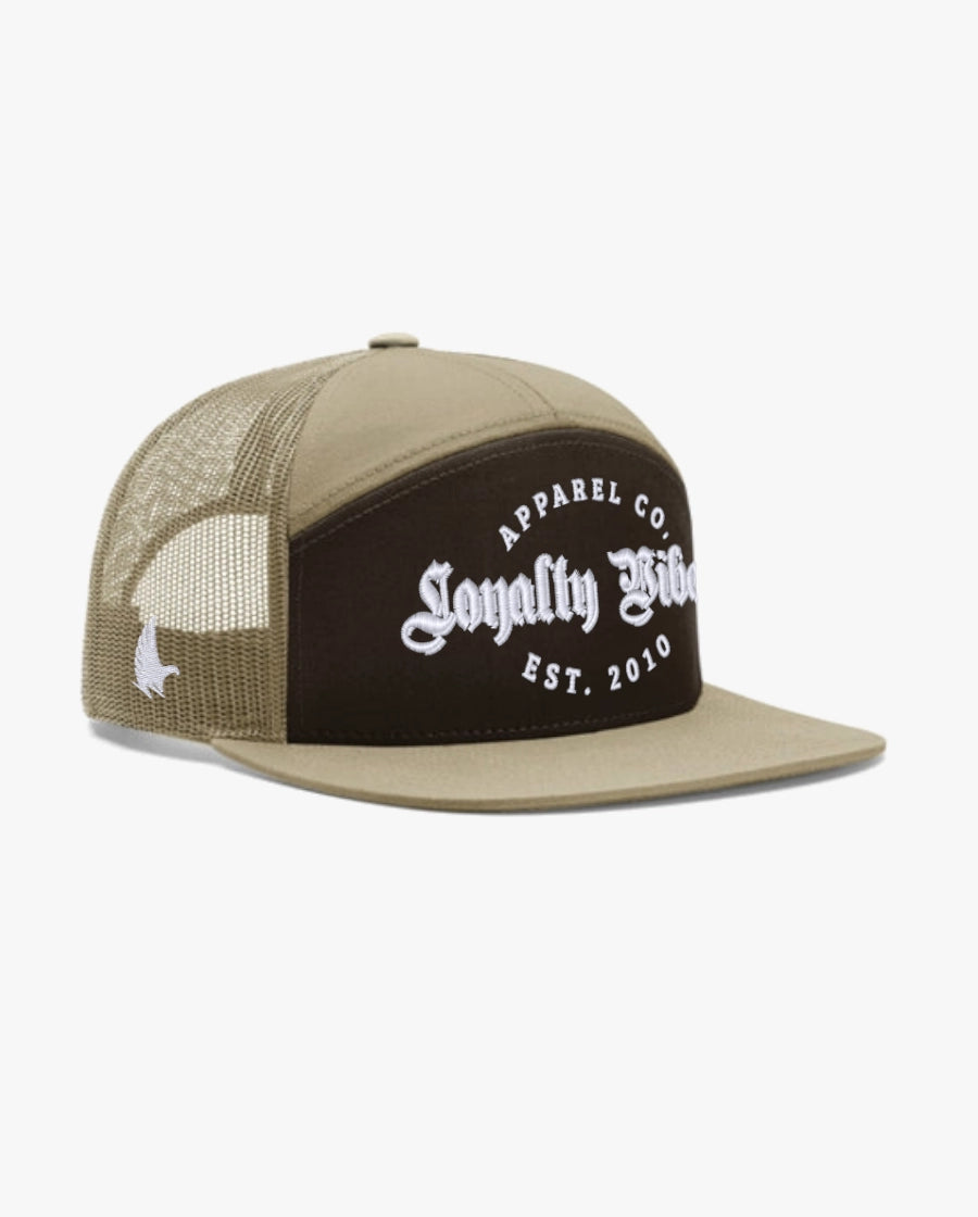 Loyalty Vibes Monarch Hardline Snapback Hat Urban Creme White