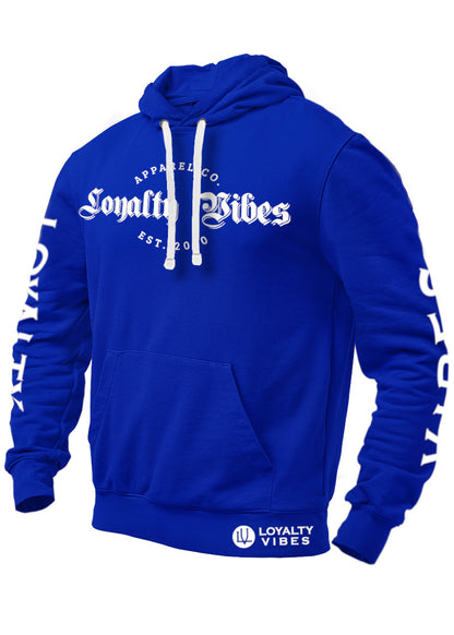 Loyalty Vibes Monarch Hoodie Blue Loyalty Vibes
