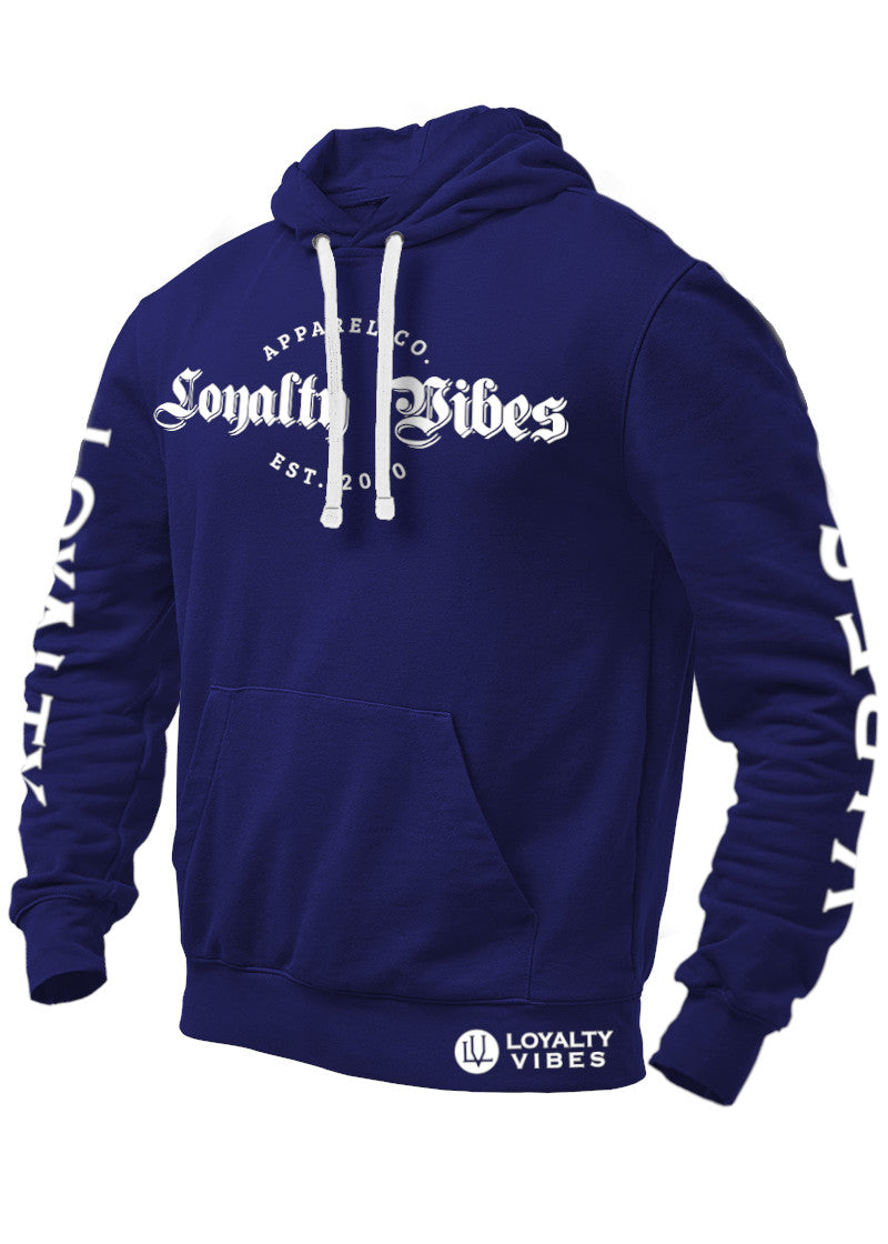 Loyalty Vibes Monarch Hoodie Navy Loyalty Vibes