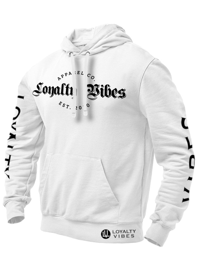 Loyalty Vibes Monarch Hoodie White Loyalty Vibes
