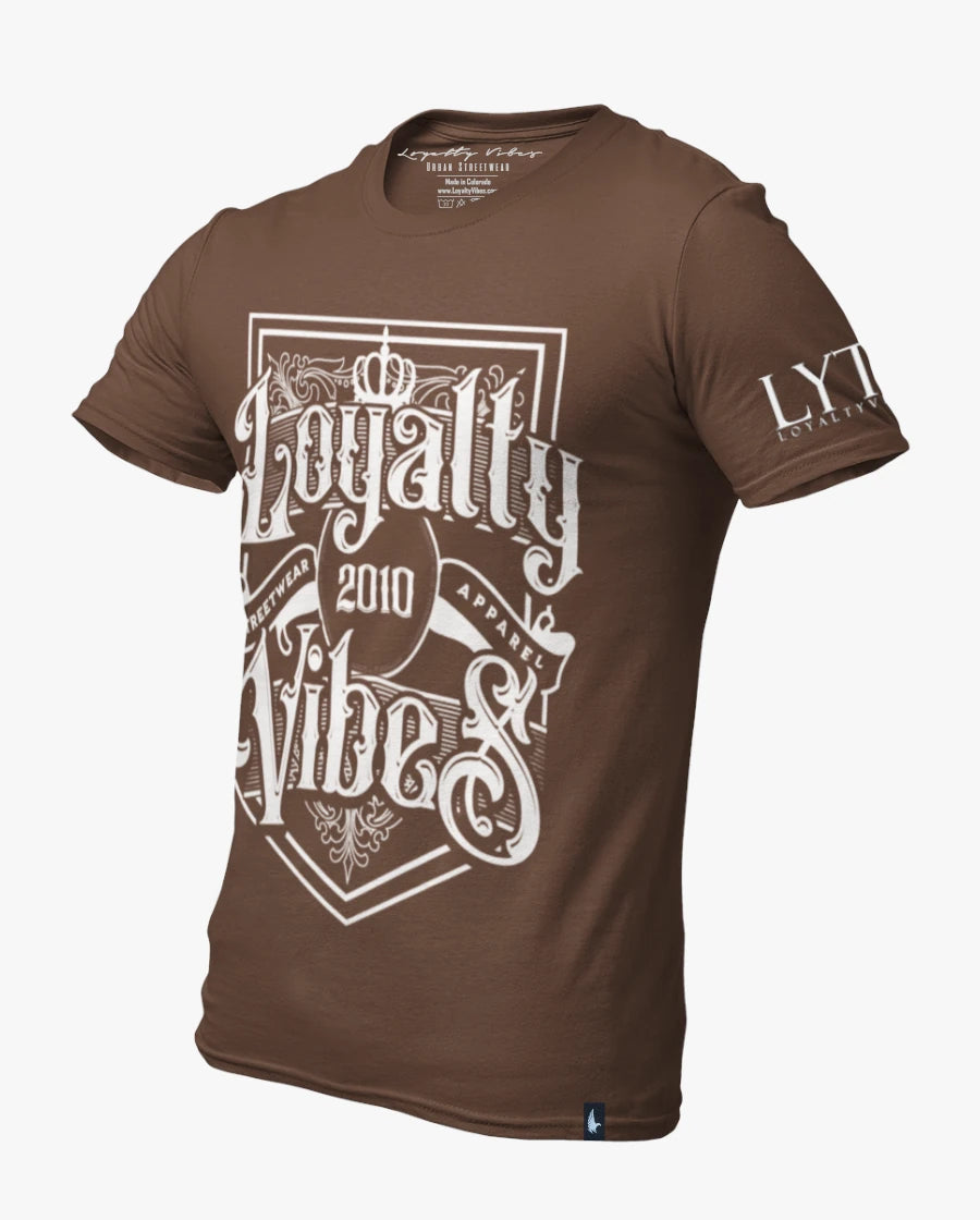 Loyalty Vibes Royalty Tee Brown