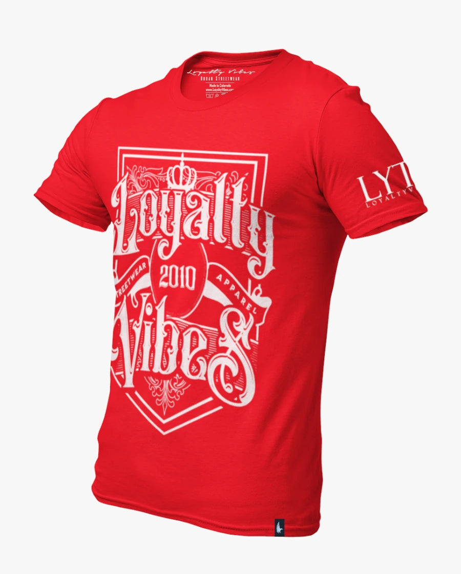 Loyalty Vibes Royalty Tee Red