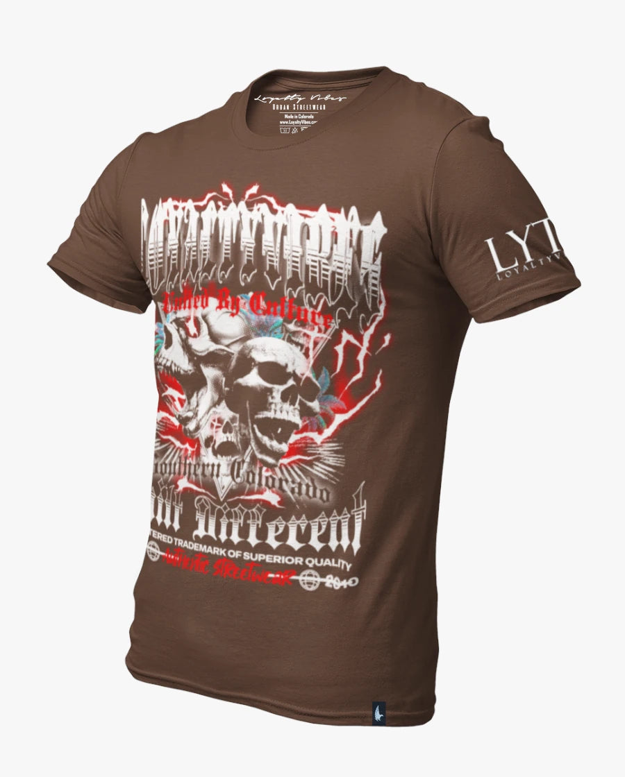 Loyalty Vibes SOCO Triple Sins Tee Brown