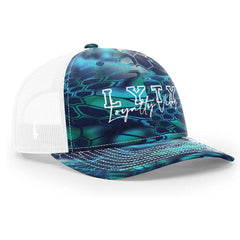 Varsity Logo Trucker Hat Caribbean Breeze OS - Loyalty Vibes