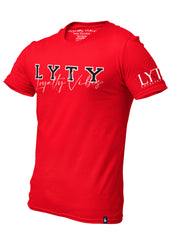 LYTY Logo T-Shirt Red - Loyalty Vibes