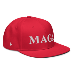 MAGA Snapback Hat Red OS - Loyalty Vibes