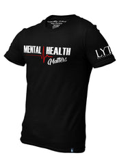 Loyalty Vibes Mental Health Matters T-Shirt - Black - Loyalty Vibes