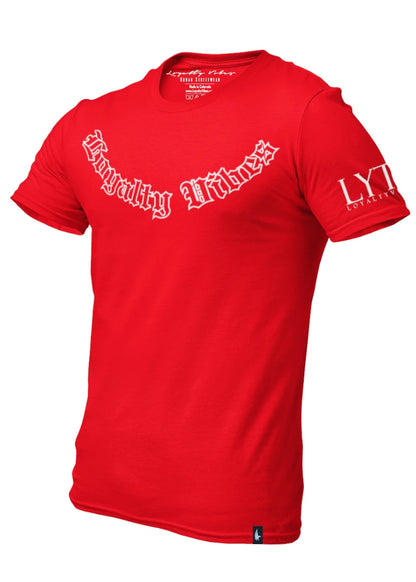 Loyalty Vibes OG Streetwear T-Shirt Red Men's Loyalty Vibes