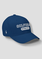 Oilfield Strong Fitted Hat - Blue - Loyalty Vibes
