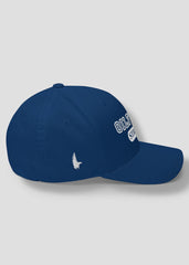 Oilfield Strong Fitted Hat - Blue - Side - Loyalty Vibes