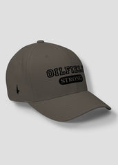 Oilfield Strong Fitted Hat - Charcoal Grey/Black - Loyalty Vibes