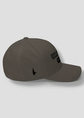 Oilfield Strong Fitted Hat - Charcoal Grey/Black - Side - Loyalty Vibes