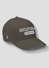 Oilfield Strong Fitted Hat - Charcoal Grey - Loyalty Vibes