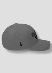 Oilfield Strong Fitted Hat - Grey/Black - Side - Loyalty Vibes