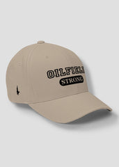 Oilfield Strong Fitted Hat - Sandstone/Black - Loyalty Vibes