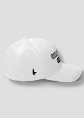 Oilfield Strong Fitted Hat - White - Side - Loyalty Vibes