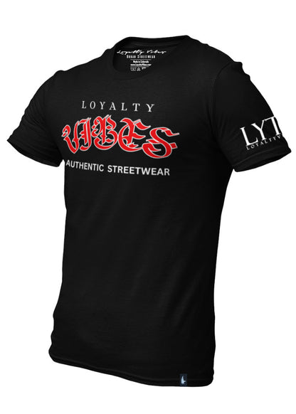 Loyalty Vibes Ripper Streetwear T-Shirt Black Loyalty Vibes