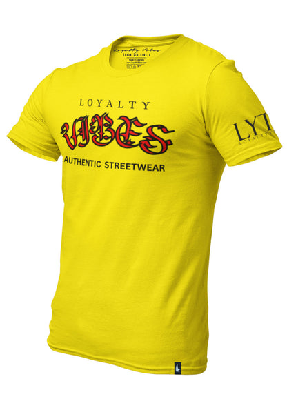 Loyalty Vibes Ripper Streetwear T-Shirt Tiger Yellow Loyalty Vibes