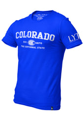 Loyalty Vibes Sportswear Colorado T-Shirt - Blue - Loyalty Vibes
