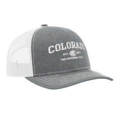 Sportswear Colorado Trucker Hat Heather Grey White OS - Loyalty Vibes