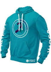 Suicide Awareness Prevention Graphic Hoodie Urban Blue - Loyalty Vibes