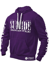 Suicide Prevention Hoodie Purple - Loyalty Vibes