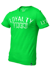 Loyalty Vibes Wicked Logo T-Shirt Tiger Green - Loyalty Vibes