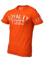 Loyalty Vibes Wicked Logo T-Shirt Tiger Orange - Loyalty Vibes
