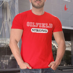 Classic Oilfield Strong T-Shirt red - Loyalty Vibes