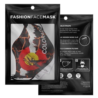 Underground Colorado Face Mask - Loyalty Vibes