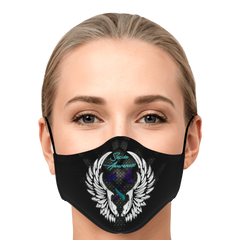 Battle Suicide Prevention Awareness Mask - Loyalty Vibes