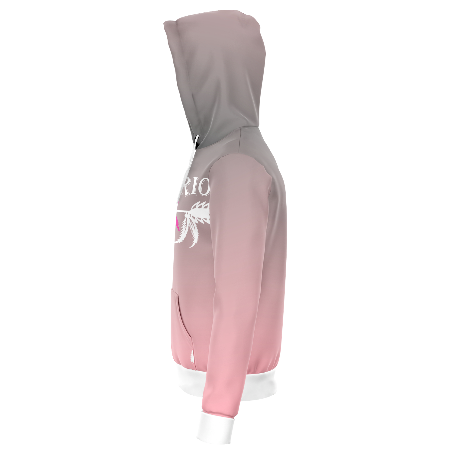 Breast Cancer Awareness Warrior Hoodie - Loyalty Vibes