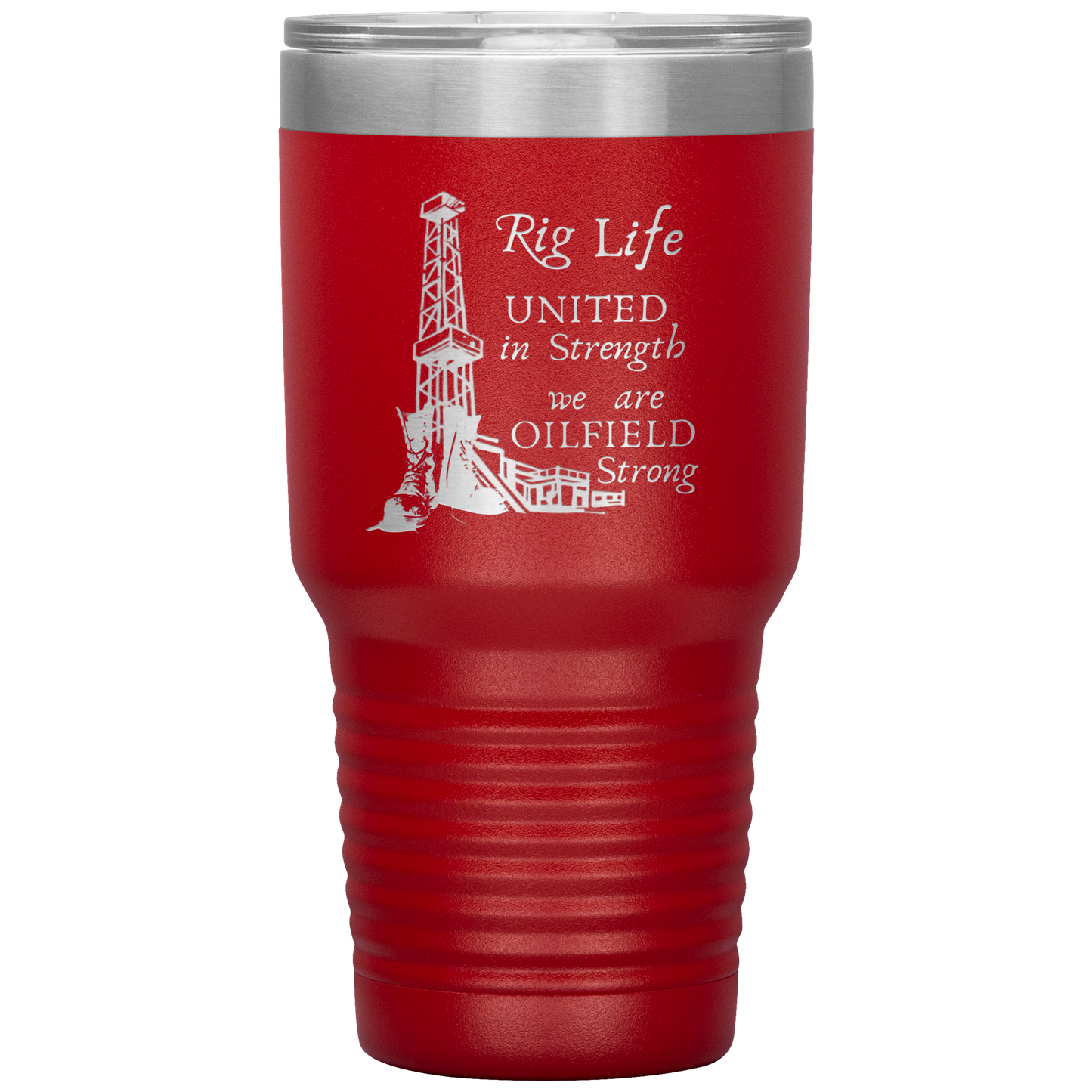 Rig Life Tumbler Red