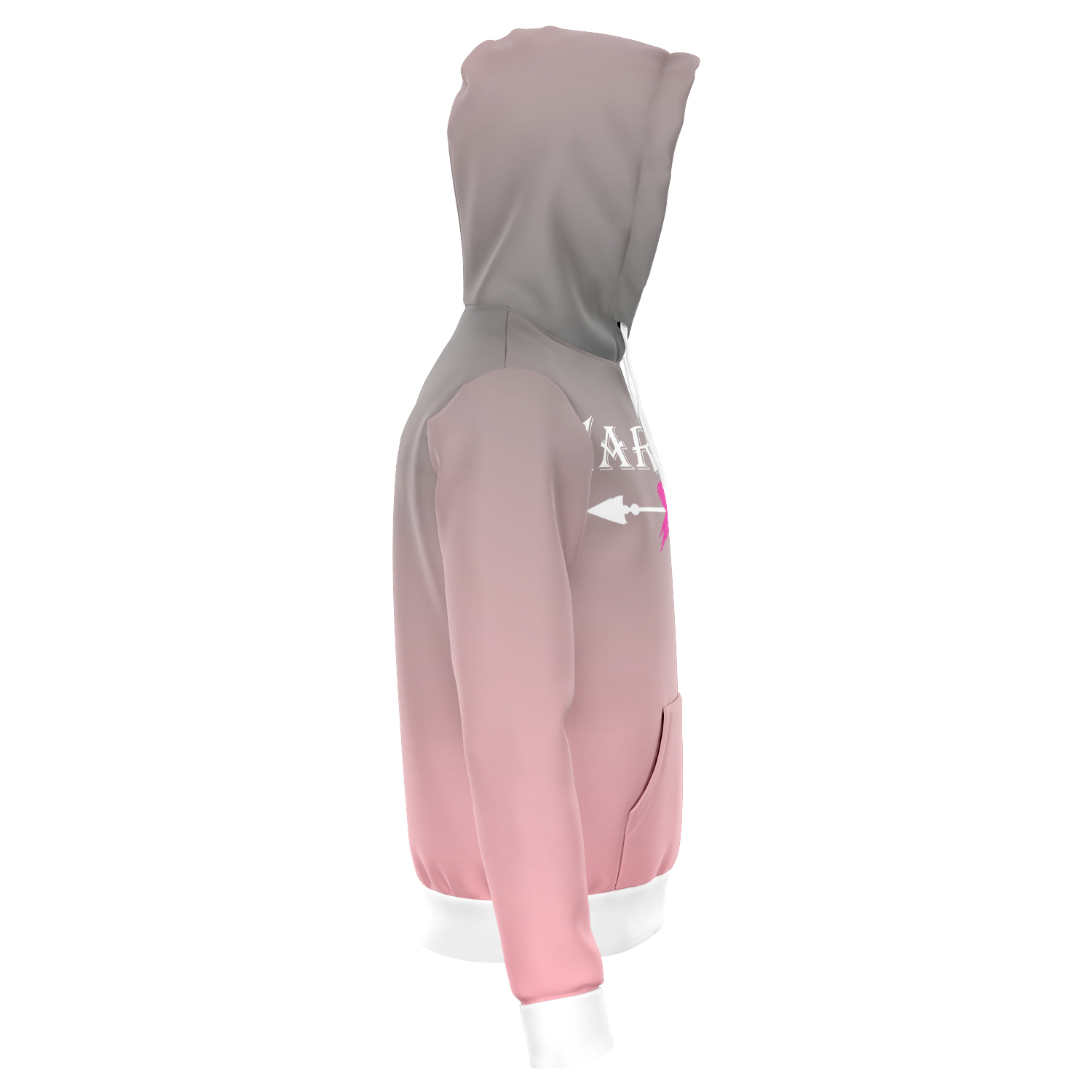 Breast Cancer Awareness Warrior Hoodie - - Loyalty Vibes