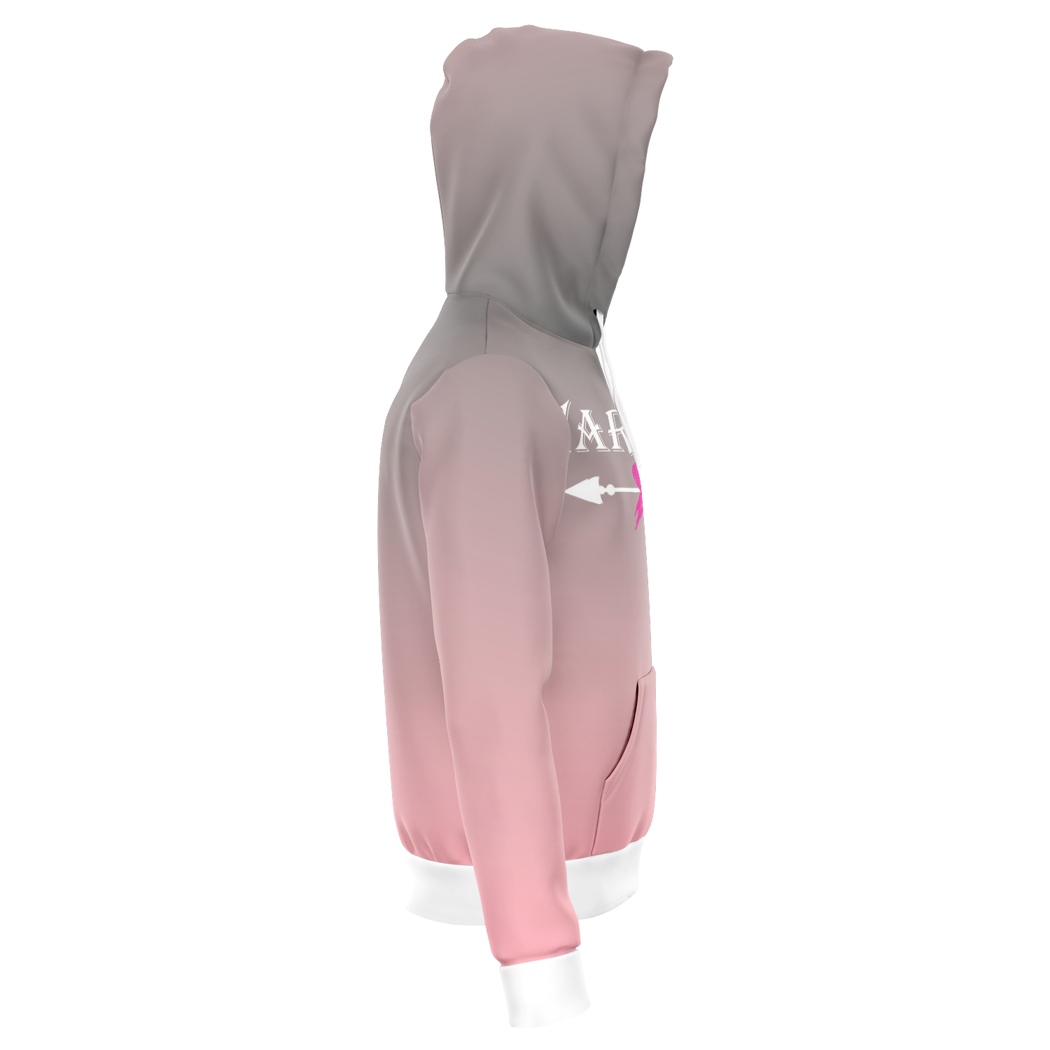 Breast Cancer Awareness Warrior Hoodie - Loyalty Vibes