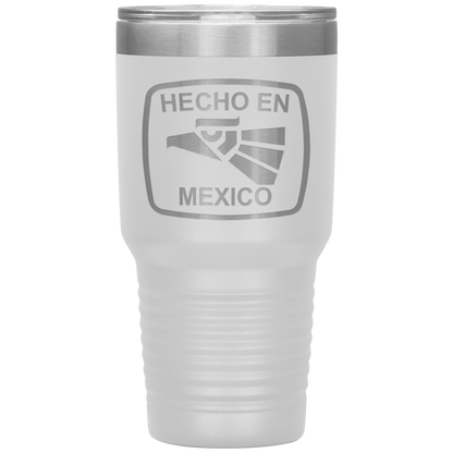Hecho En Mexico Tumbler White