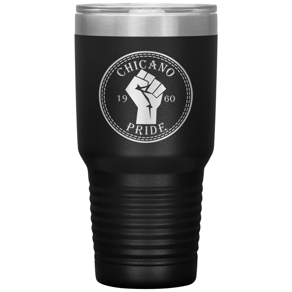 Chicano Pride Tumbler Black - Loyalty Vibes